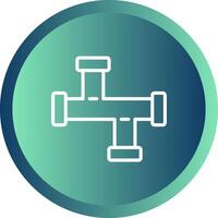 Conduit Pipe Vector Icon