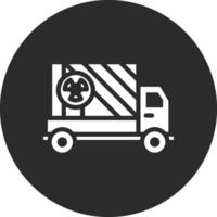 Neclear Truck Vector Icon