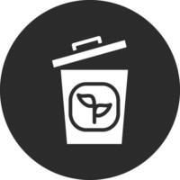 Plant Trash Vector Icon