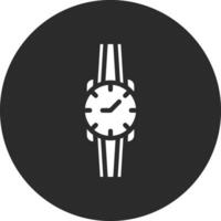 icono de vector de reloj de pulsera