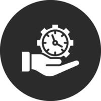 icono de vector de gestión de tiempo