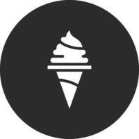 icono de vector de helado