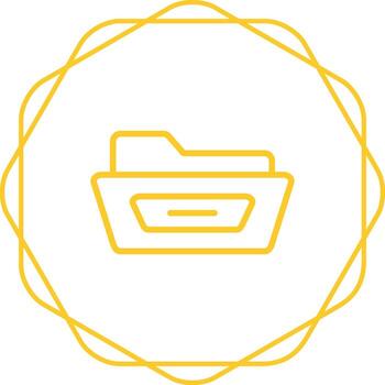 Open File Folder Vector Icon