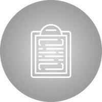 Clipboard Vector Icon