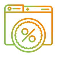 Discount Vector Icon