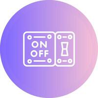 Light Switch Vector Icon