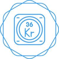 Chemical Element Vector Icon