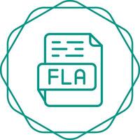 FLA Vector Icon
