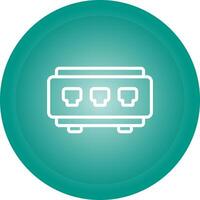 Network Switch Vector Icon
