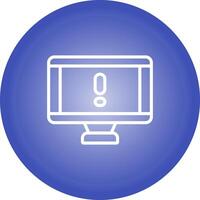 Computer Vector Icon