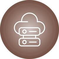 Web Hosting Vector Icon