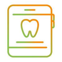 Dentist App Vector Icon