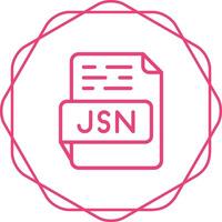 JSON Vector Icon