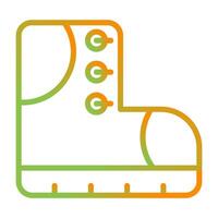 Electrical Work Boots Vector Icon