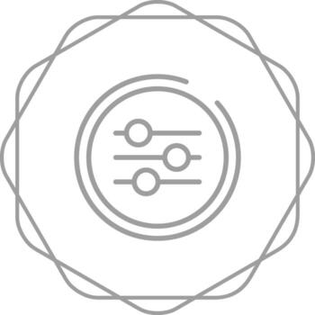 icono de vector de ecualizador
