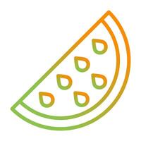 Watermelon Vector Icon