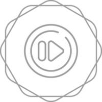 Next Track Circle Vector Icon