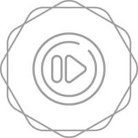 Next Track Circle Vector Icon