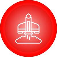 Rocket Launch Vector Icon