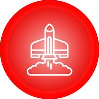 Rocket Launch Vector Icon