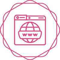 World Wide Web Vector Icon