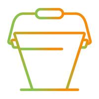 Bucket Vector Icon