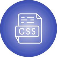 icono de vector de css