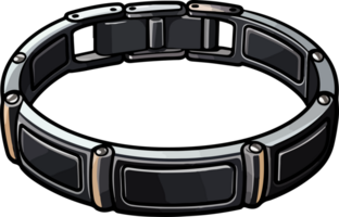 AI generated Cute bracelet in cartoon style png