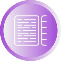 Document Indexing Vector Icon