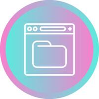 Browser Vector Icon
