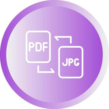 Document Conversion Vector Icon