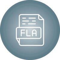 fla vector icono