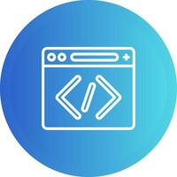 Coding Vector Icon