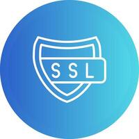 SSL Certificate Vector Icon