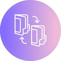 Folder Management Vector Icon