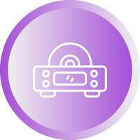 Cd Player Vector Icon