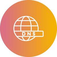 DNS Server Vector Icon