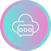 Forum Hosting Vector Icon