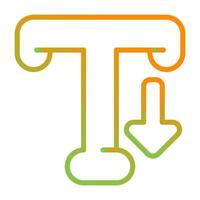 Typography Vector Icon