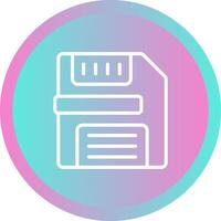 Floppy Disc Vector Icon