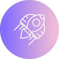 Spaceship Vector Icon