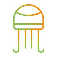 Jellyfish Vector Icon