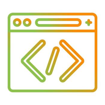 Coding Vector Icon