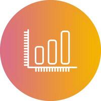Bar Chart Vector Icon