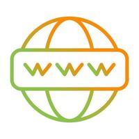 World Wide Web Vector Icon