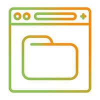 Browser Vector Icon