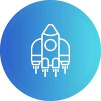 Spaceship Vector Icon