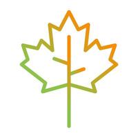 Maple leaf Vector Icon