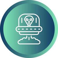 Spaceship Vector Icon