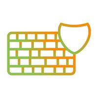 Firewall Vector Icon